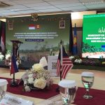 Panggung utama acara ASEAN dengan LED screen Natavisual