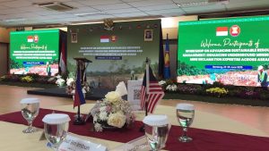 Panggung utama acara ASEAN dengan LED screen Natavisual